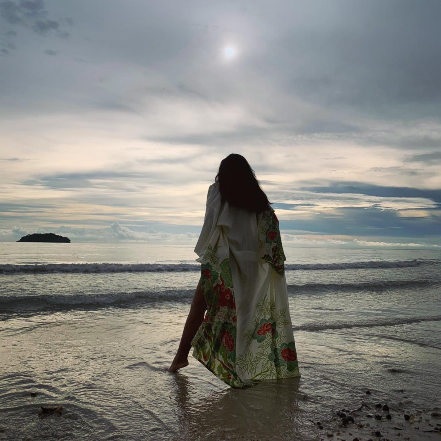 Customer wearing Sumo Vintage